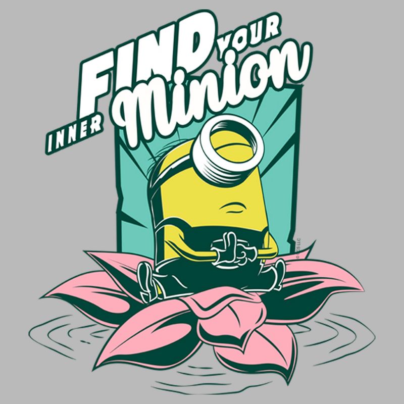 Juniors Womens Minions: The Rise of Gru Stuart Find Your Inner Minion T-Shirt, 2 of 5