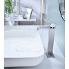 PAGED Single Handle Faucet Waterfall Spout Bathroom Faucets with Pop-Up Drain (No Overflow), Faucet for Bathroom Sink - 3 of 4