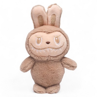 Mochi Monster Plush Keychain Charm – Cute Collectible Bunny Monster Toy in Green, Lilac, Pink, or Tan – Soft Stuffed Animal Bag Clip for Kids & Adults