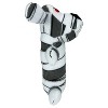 Multipet Loofa Skeleton and Mummy Dog Interactive Plush Toy - White/Black 2pk - 3 of 4
