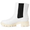 Journee Collection Womens Tatiana Round Toe Block Heel Chelsea Booties - 2 of 4