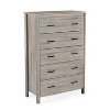 CAVINAS Bedroom Dresser,Tall Dressers & Chest of Drawers with 5 Drawers for Living Room,Office,Entryway - 2 of 4