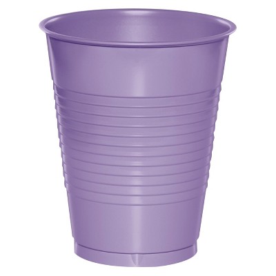 20ct Luscious Lavender Purple Disposable Cups