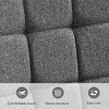 GlasFlength Task and Office Chairs Armless Office Chair Ergonomic Rolling Computer Desk Chair Work Chair for Office, Gray, 25"*23.7"*37.6" - 3 of 4