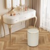 SUGIFT Storage Ottoman Round Upholstered  Ottoman - 4 of 4
