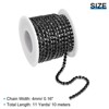 Unique Bargains Bags Clothing Decoration Crystal Rhinestone Sew on Close Claw Chain Trim - 2 of 4