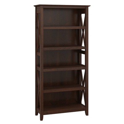 5 Shelf Key West Bookcase - Bush Furniture
