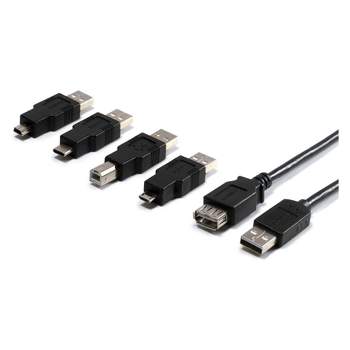 Câble imprimante USB 2.0 USB-A/USB-B Clip 1,8m Noir 570303 sur
