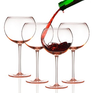 Berkware Sophisticated Oversized Colored Wine Glass - 18.7oz - 1 of 4