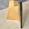 NicBex Dining Table 63" Modern Marble-Patterned Slab Dining Table with Stainless Steel Butterfly Legs for Dining Room - 3 of 4
