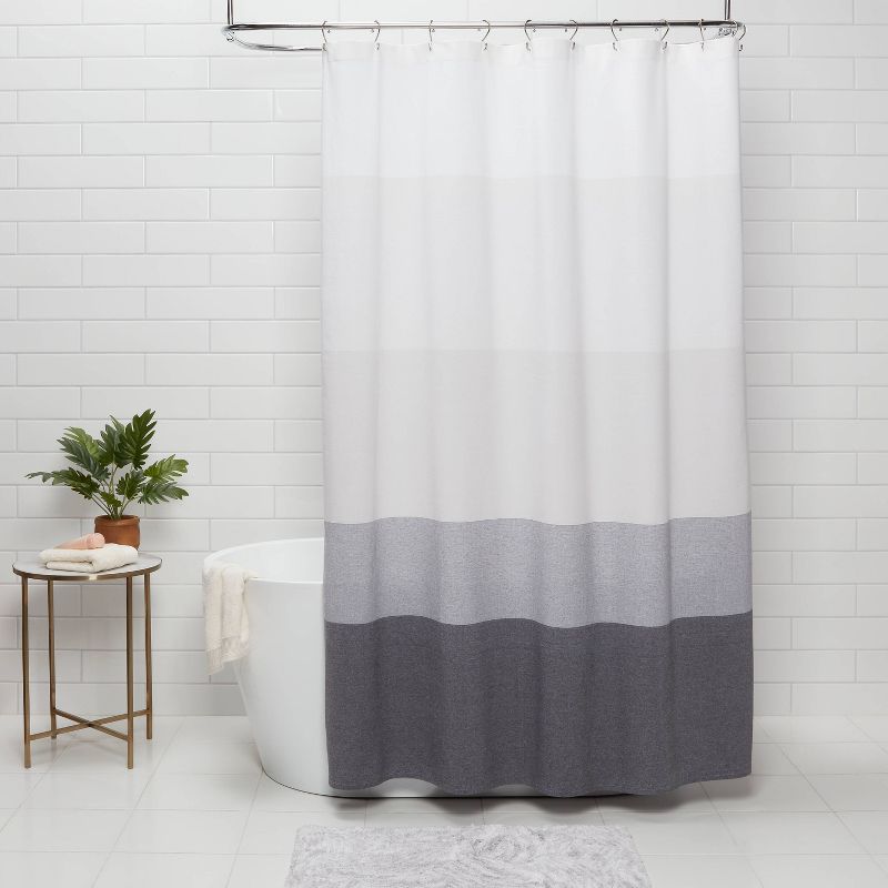 Shower Curtain Ombre Gray - Threshold&#8482;, 3 of 6