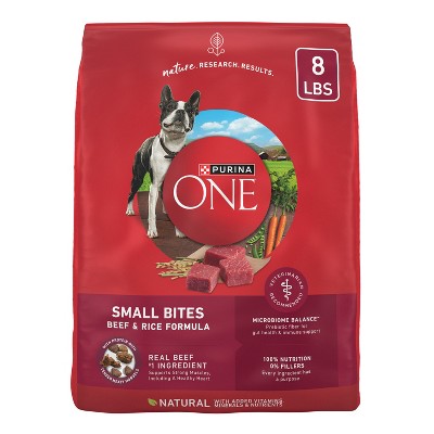 Purina ONE SmartBlend Small Bites Beef & Rice Formula Adult Dry Dog Food