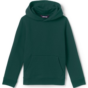 Lands' End School Uniform Kids Hooded Pullover Sweatshirt - 1 of 2