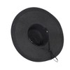 Anna-Kaci Wide Brim Straw Sun Hat with Braided Cord Detail Lightweight Packable Design for Beach Travel Outdoor Protection - 3 of 4