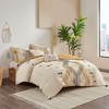 3Pcs Comforter Set, Modern Solid Bedding Set, Cotton Bed Comforter - 2 of 4