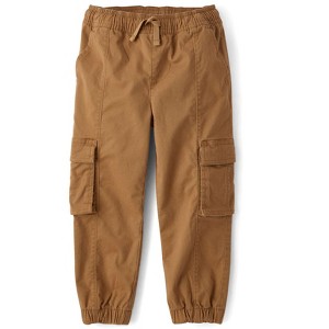 The Children's Place Boys Stretch Pull On Cargo Jogger Pants - 1 of 4