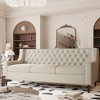 VYNXARIA 78.75inch 3-Seater Sofa,Button-Tufted Backrest,Comfy Cushions,Mid-Century Modern Design for Living Room & Bedroom - 3 of 4