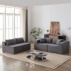NicBex Couches for Living Room Modular L-Shaped Sectional Sofa Luxury Floor Couch Chenille Fabric Upholstered Sofa, 5 PC Free Combination - 3 of 4