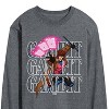 Men's - Marvel - X-Men Gambit Stack Long Sleeve Graphic T-Shirt - 2 of 4