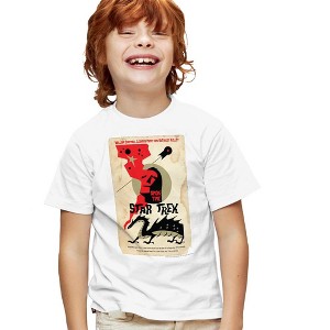 Boys' Star Trek Tos Episode 30 T-Shirt White Medium - 1 of 4