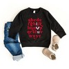 The Juniper Shop Vday Alphabet Toddler Graphic Sweatshirt - 2 of 2