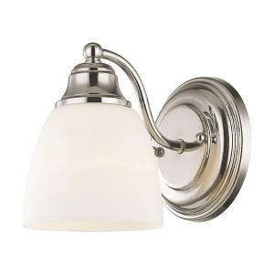 Livex Lighting Somerville 1 - Light Sconce in  Polished Chrome - 1 of 4