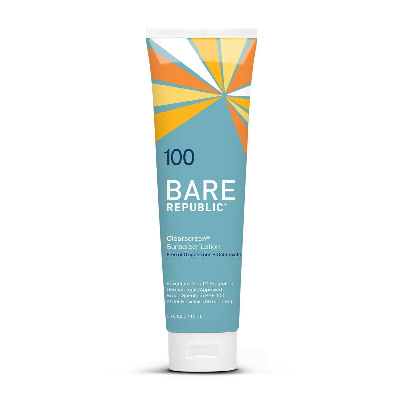 Bare Republic Clearscreen Sunscreen Lotion - SPF 100 - 5oz, 1 of 7