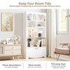 5-Tier Bookcase and Bookshelf, Large 63 Inch Tall Floor Standing Book Shelf, Bookcase Storage Shelves for Bedroom, Living Room, Office - 4 of 4
