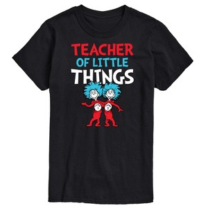 Men's - Dr. Seuss - Teacher Of Little Things Short Sleeve Graphic T-Shirt - 1 of 4