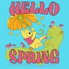 Girl's Winnie the Pooh Hello Colorful Spring T-Shirt - 2 of 3