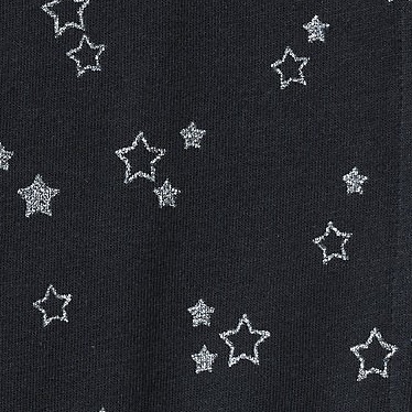 black stars print