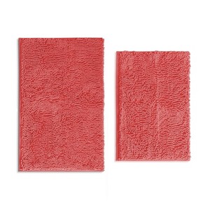 BAGOKIE 2 Piece Non-Slip Bathroom Rugs Mats Set(17"x24"+20"x32") - 1 of 4