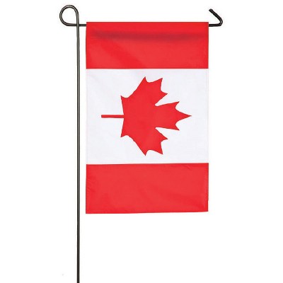 Evergreen Canada Garden Applique Flag 12.5 x 18 Inches Indoor Outdoor Decor