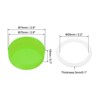 Unique Bargains Regular Mouth Plastic Mason Jar Lids with Silicone Sealing Ring 6 Pcs - 2 of 4