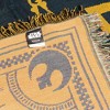 Disney Star Wars Blanket Rebel Alliance Built On Hope Woven Tapestry Throw 48"X60" Multicolored - 4 of 4