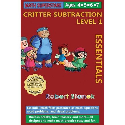 Math Superstars Subtraction Level 1, Library Hardcover Edition - 5th Edition by  Robert Stanek