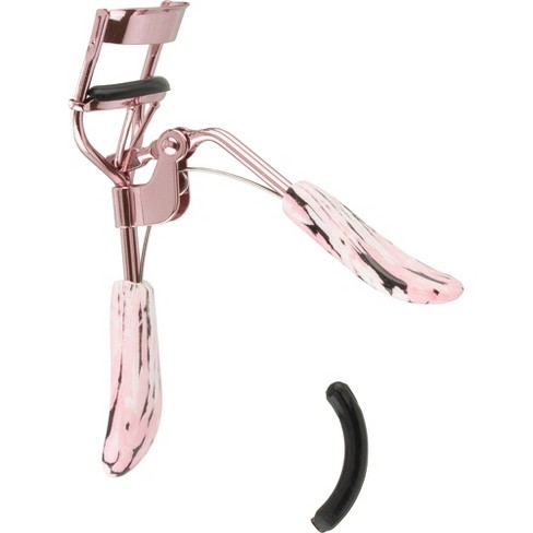 Pink eyelash clearance curler