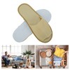 Unique Bargains Breathable Mesh Disposable Slippers 1 Pair - 4 of 4