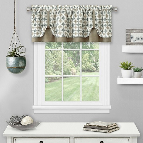 modern window treatments valance