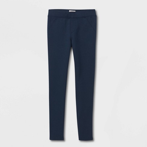 Hanes Kids' Eco Smart Fleece Non-pocket Sweatpants - Navy Blue Xl