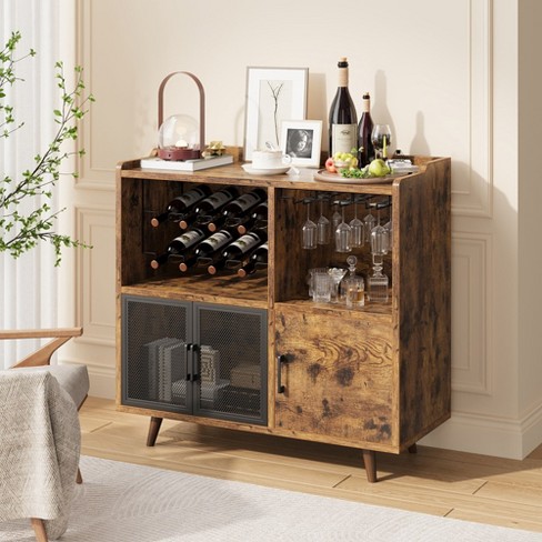 Wine console 2024 bar cabinet