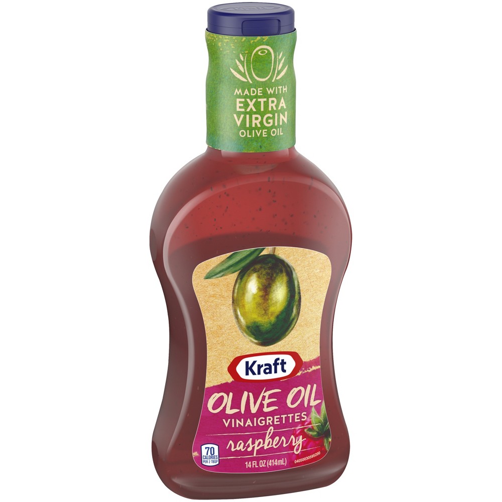 UPC 021000060580 product image for Kraft Raspberry Olive Oil Vinaigrettes 14 oz | upcitemdb.com