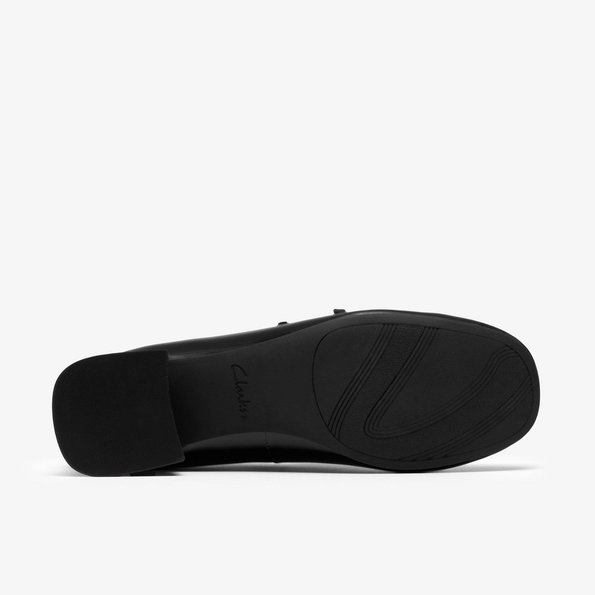 Обувь Clarks Womens Daiss 30 Shine Black Patent Shoes 8 Medium — фото 4