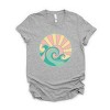Simply Sage Market Round Waves Short Sleeve Tee - 2 of 4