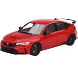 2023 Honda Civic TYPE R Rallye Red 1/18 Model Car by Top Speed