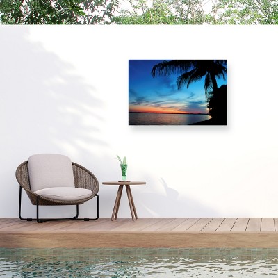 "Day's End Soothing" Outdoor Canvas