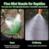 Ycxydr T Double Reptile Mister Nozzles - 1/4'' Fine Mist Fogger for Terrarium, Paludarium, Vivarium, Plants, Amphibians, Tank - 2 of 4