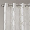 Stylish Eden Fretwork Curtain Panel, Lightweigh Sheer Fabric fits Various Rooms Decor for All Season - 3 of 4