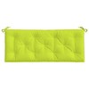 vidaXL Garden Bench Cushion Bright Green Oxford fabric (100% polyester) - 4 of 4