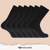 Dockers Men's Socks & Hosiery - 6-Pack Cushioned Athletic & Dress Crew Socks for Men - 4 of 4